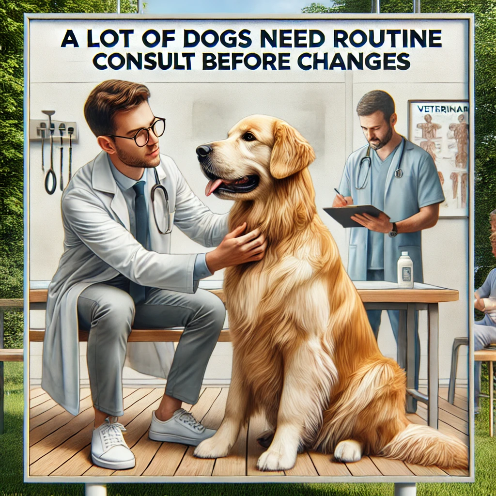 A Lot of Dogs Need Routine: Consult Before Changes