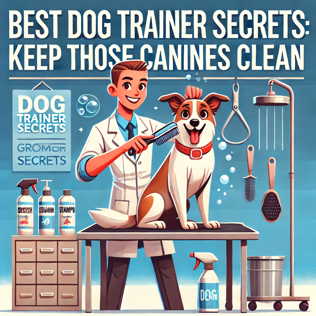 Best Dog Trainer Secrets: Keep Those Canines Clean