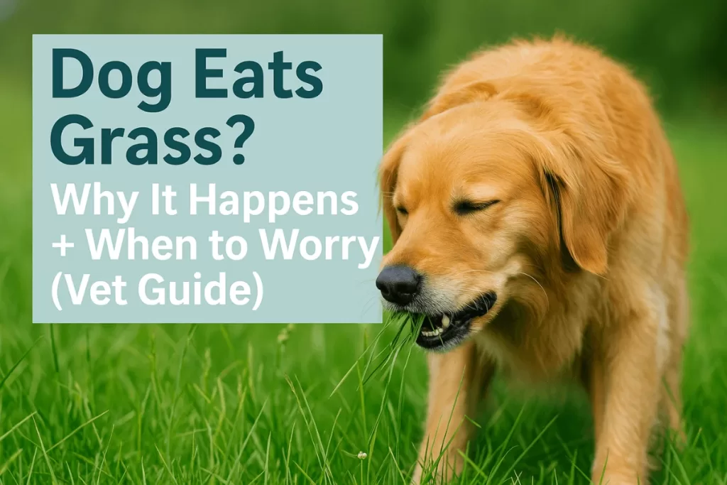 Dog Eats Grass Vet-Approved Guide to Why It Happens What to Do fi