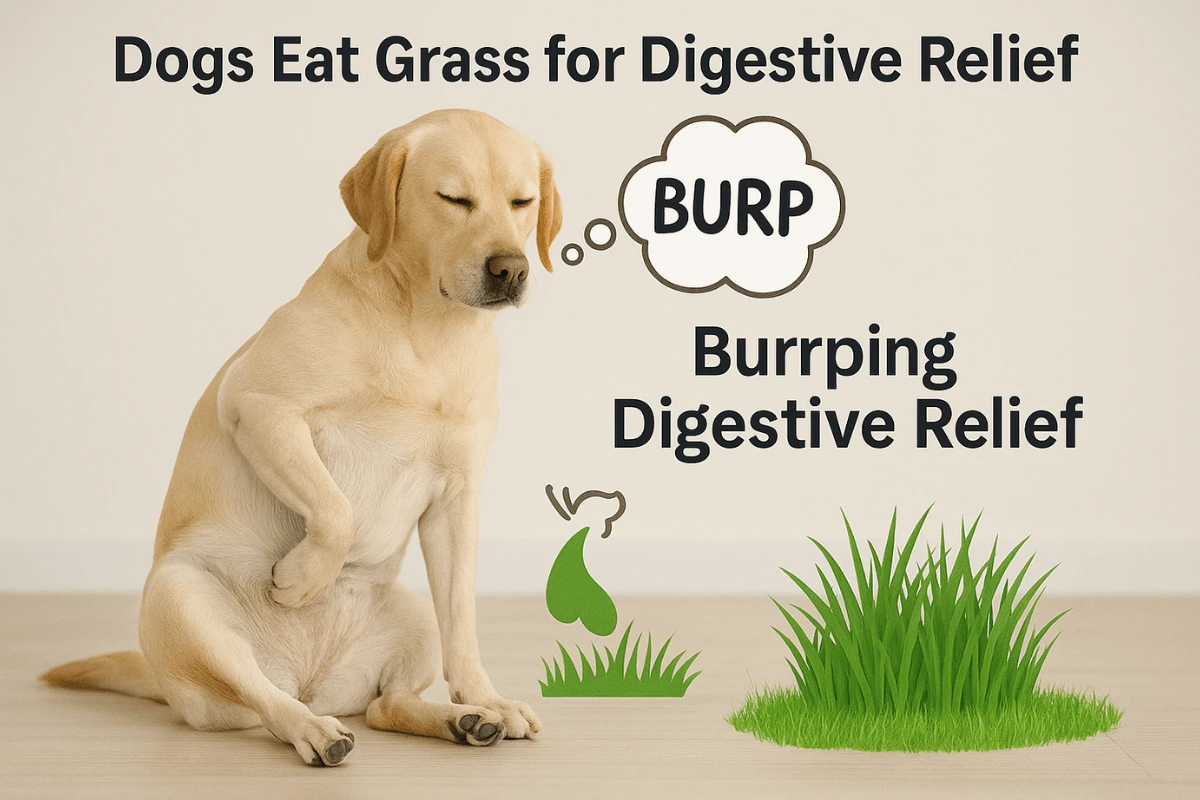 Dogs Eat Grass for Digestive Relief