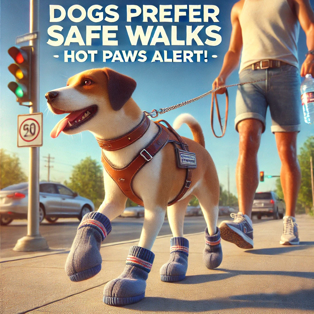 Dogs Prefer Safe Walks: Hot Paws Alert!