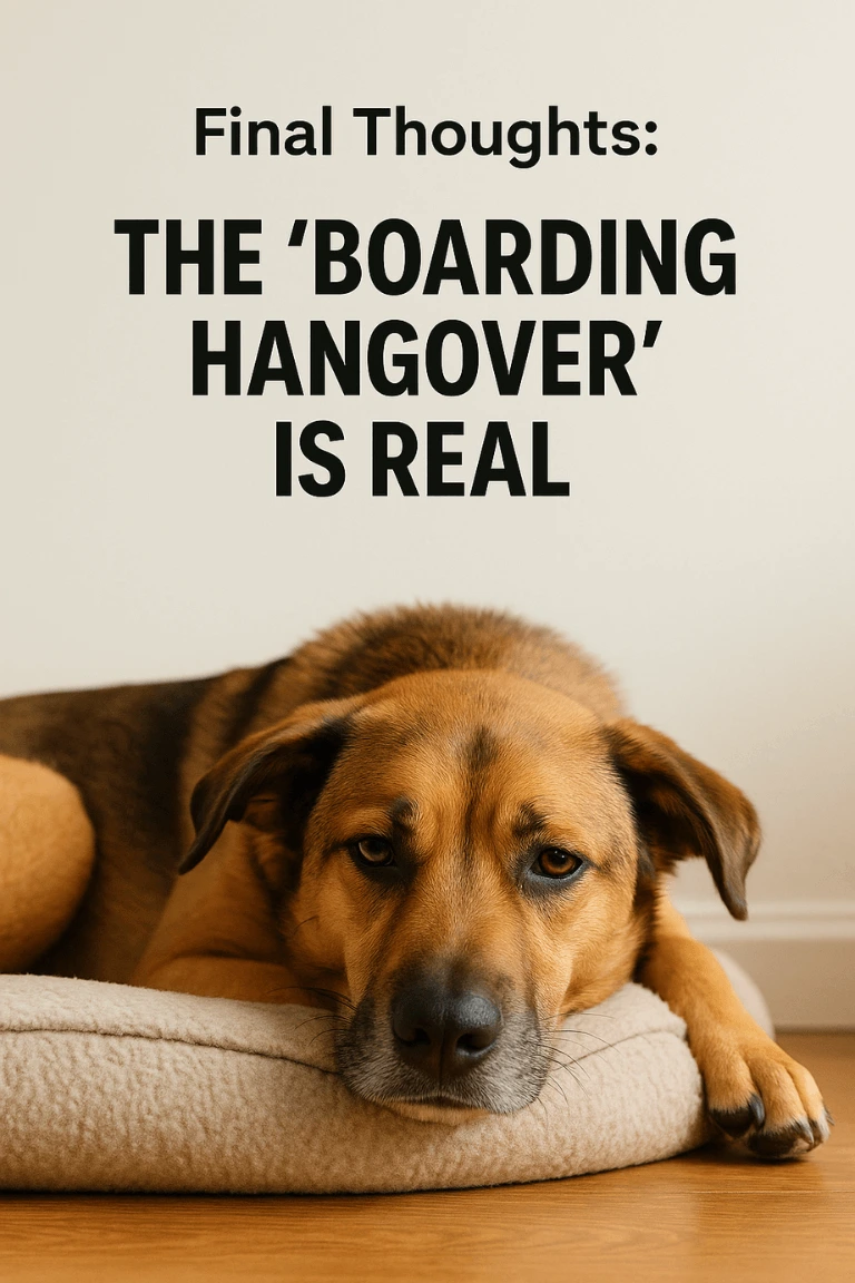 Final Thoughts The “Boarding Hangover” is Real