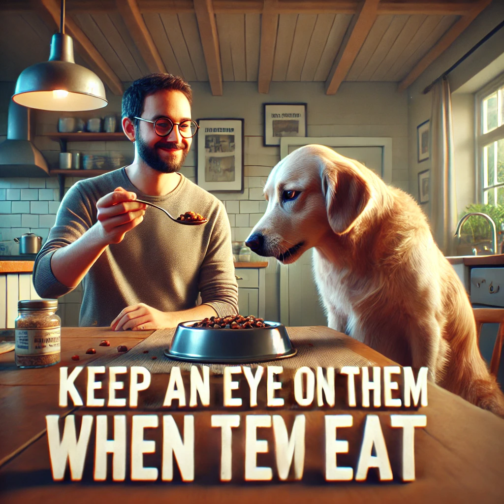 Keep an Eye on Them When They Eat