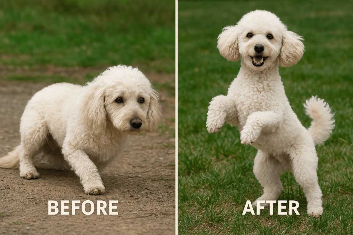 petandim before after dog joint mobility petandim before after dog joint mobility