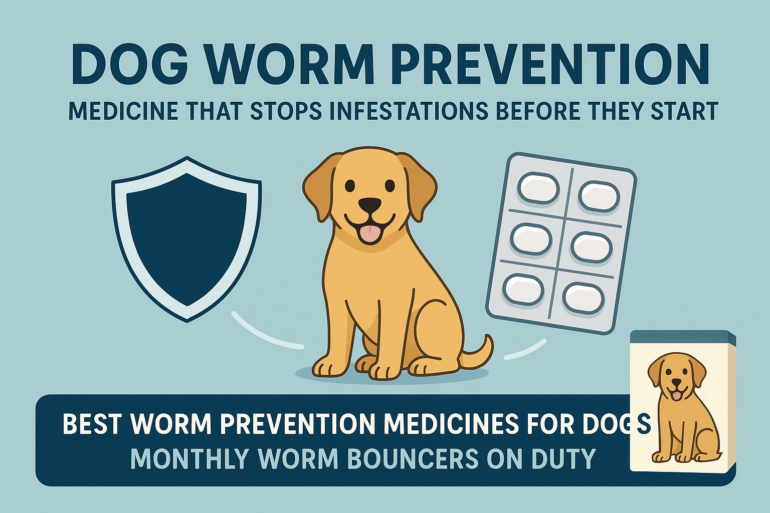 Dog Worm Prevention-Medicine That Stops Infestations Before They Start