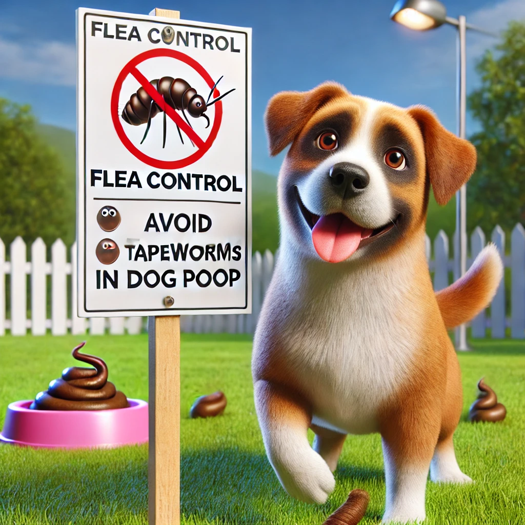 Flea Control Avoid Tapeworms in Dog Poop