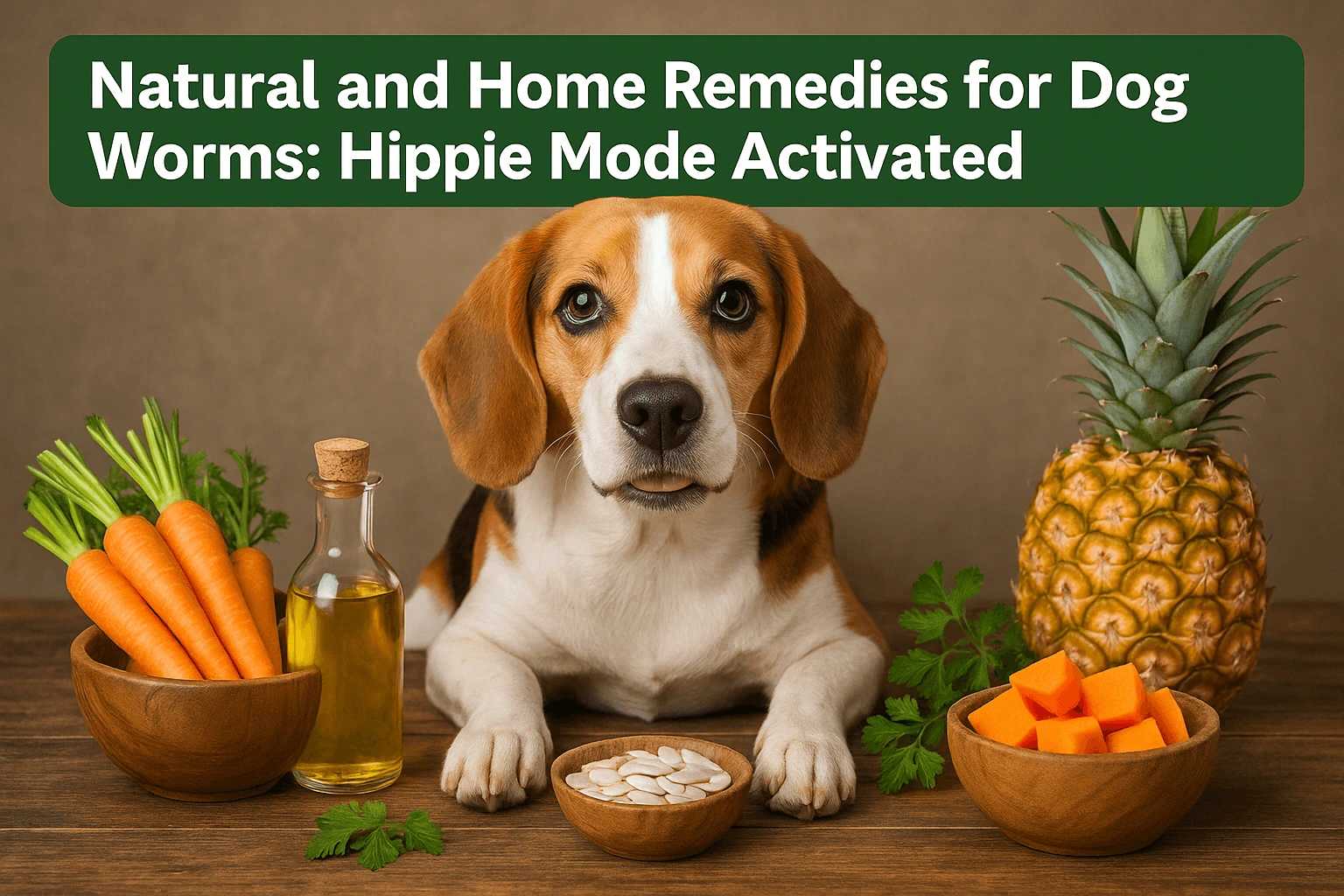 Natural and Home Remedies for Dog Worms