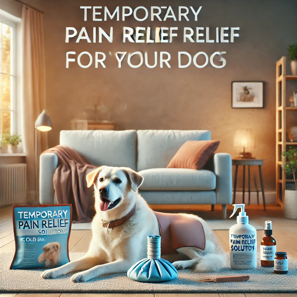 Temporary Pain Relief Solutions for Your Dog