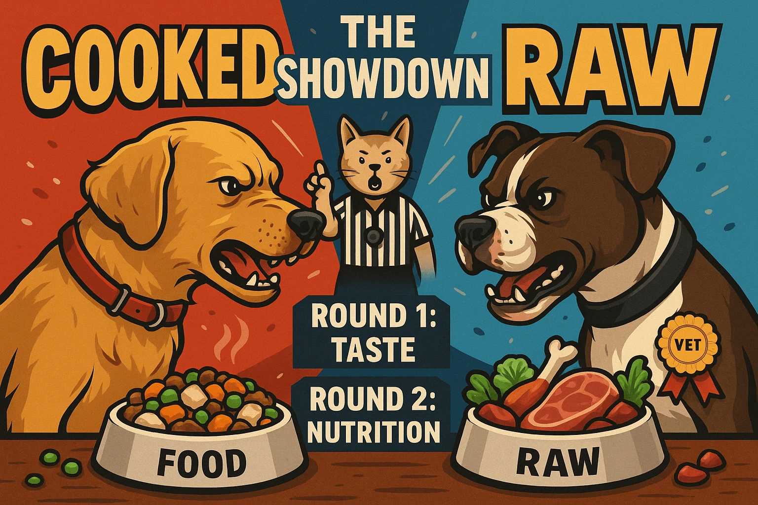 Cooked vs Raw Dog Food-The Showdown Your Dog Didn’t Know They Needed Cooked vs Raw Dog Food-The Showdown Your Dog Didn’t Know They Needed
