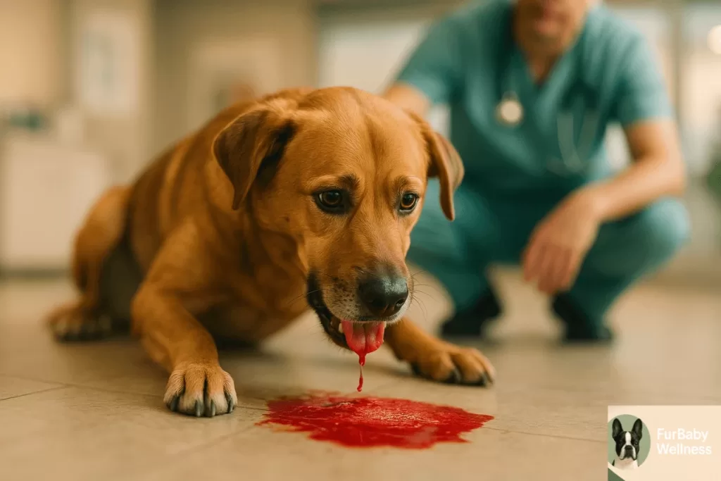 Dog Vomiting Blood