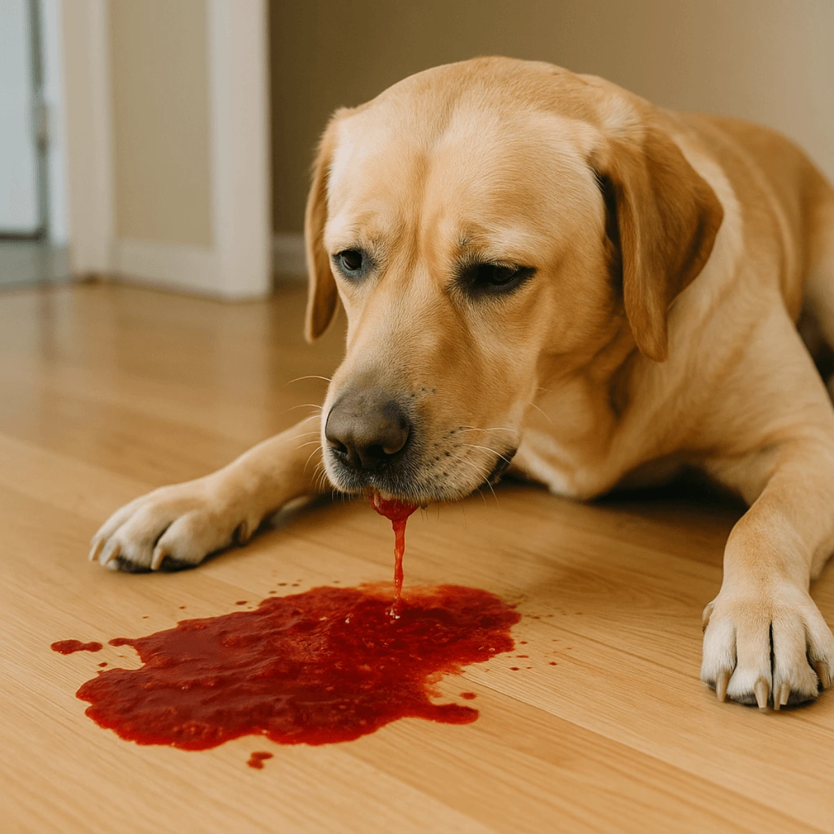 Understanding the Signs What Dog Vomiting Blood Looks Like