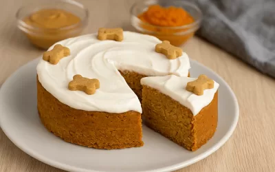 Apple and Carrot Dog Cake Recipe – Human-Safe – Whole Wheat Pupcakes