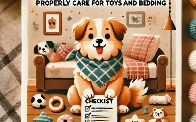 Advice from a Dog Properly Care for Toys and Bedding