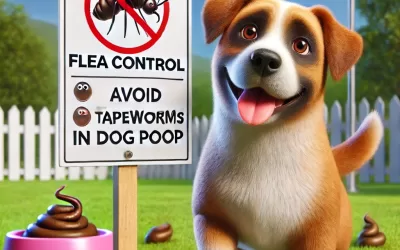 Flea Control Avoid Tapeworms in Dog Poop