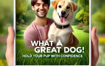 What a Great Dog Hold Your Pup with Confidence